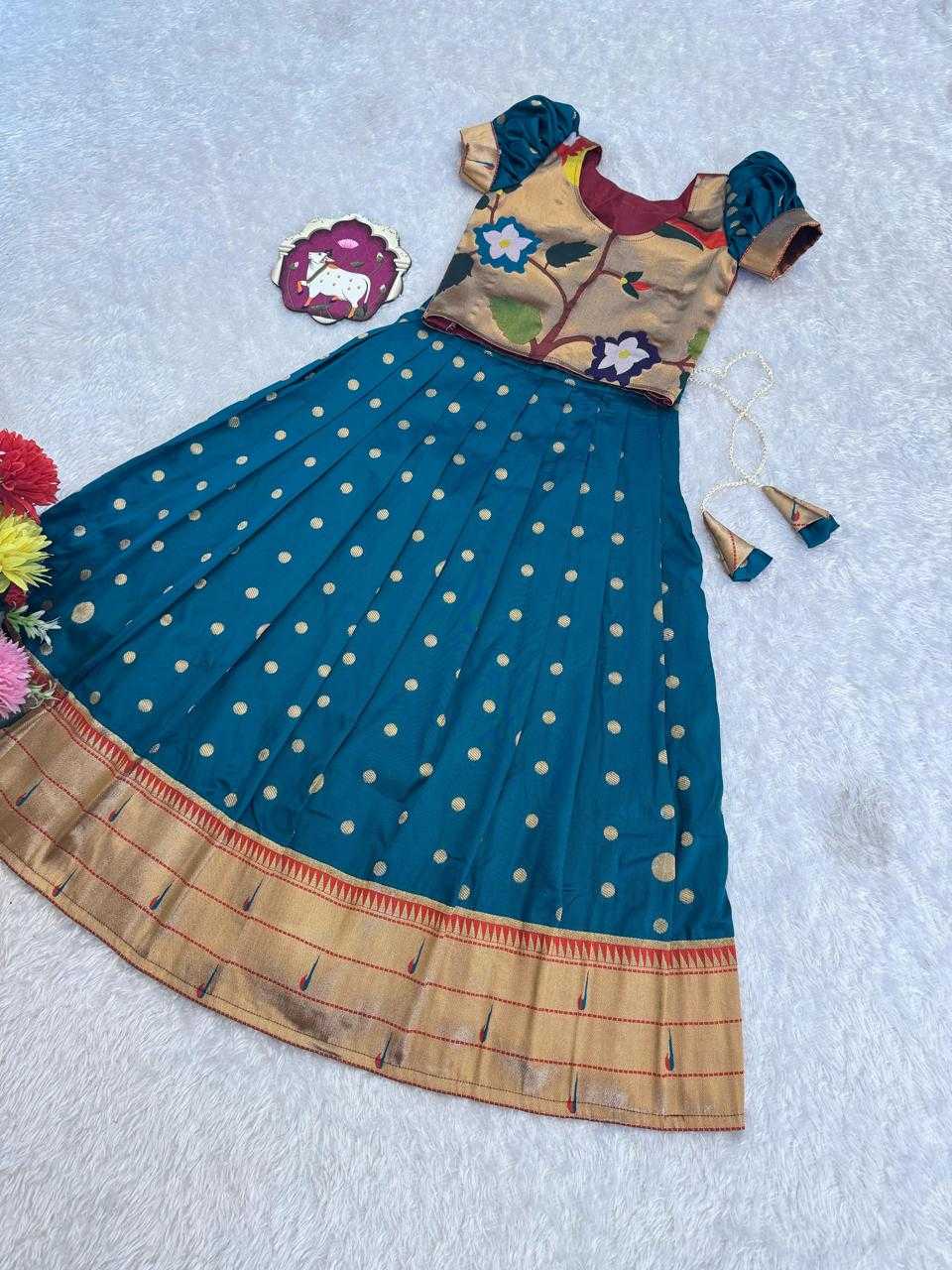 Ynf Fancy KESH503 8100 Kids Wear Wholesale Kids Lehenga Kids Lehenga Choli Baby Girl Lehenga Manufacturer