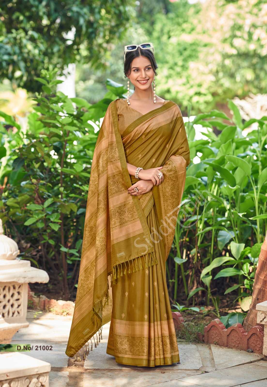 Ynf Fancy RIN203 Manglik prints Sarees Festive Collections Wholesale Designer Sarees Printed Sarees Tussar Sarees Manufacturer