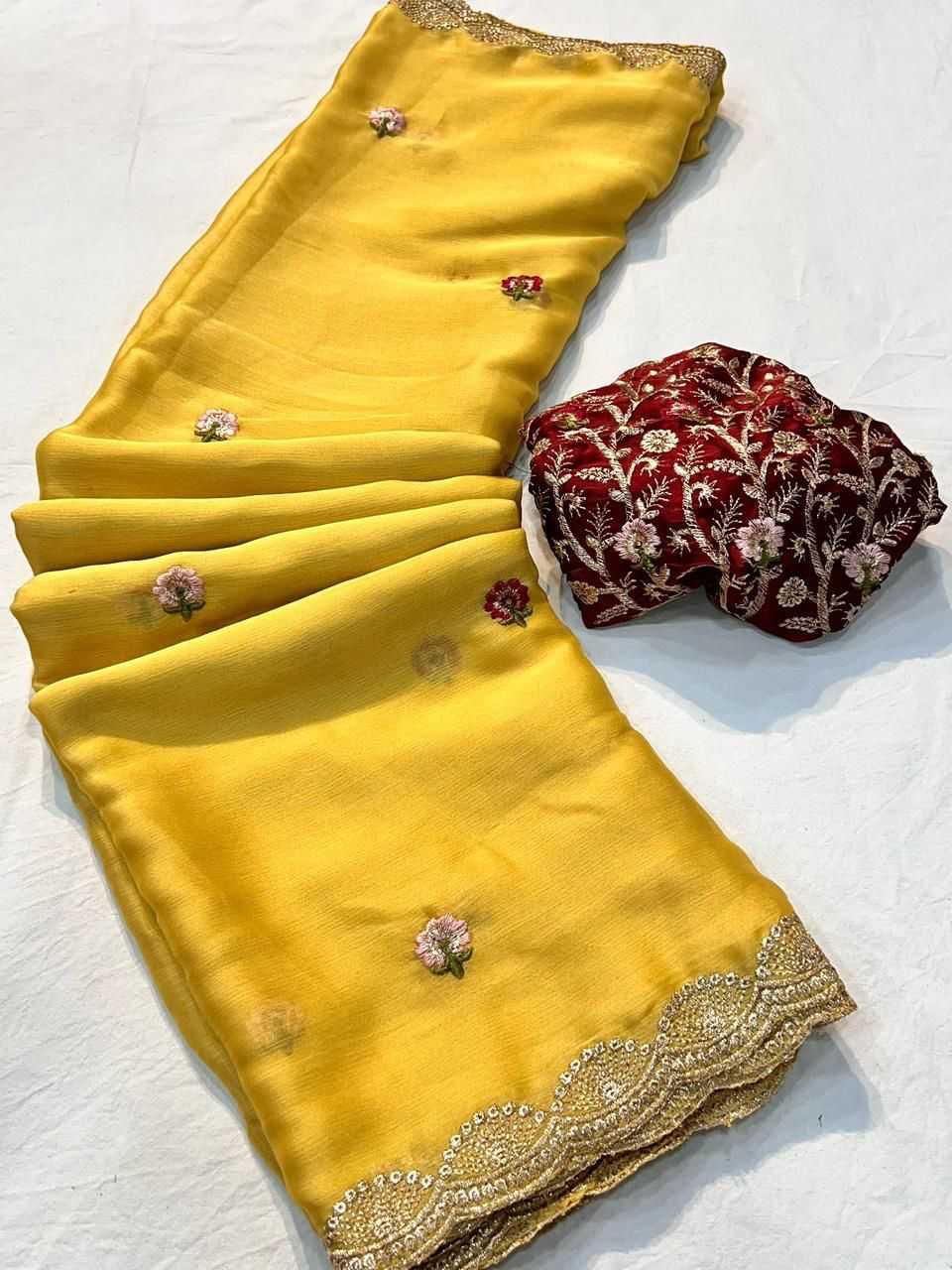 Ynf Fancy RIN233 104 Sarees Wedding Collections Festive Collections Wholesale Designer Sarees Haldi Outfits Wedding Outfits Manufacturer