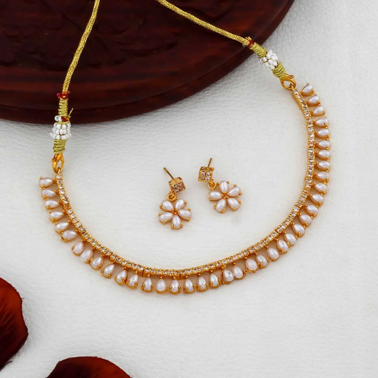 Ynf Fancy Womens Jewellery Wholesale Necklaces Set Golden Necklace Set Gold Plated Jewelry Manufacturer
