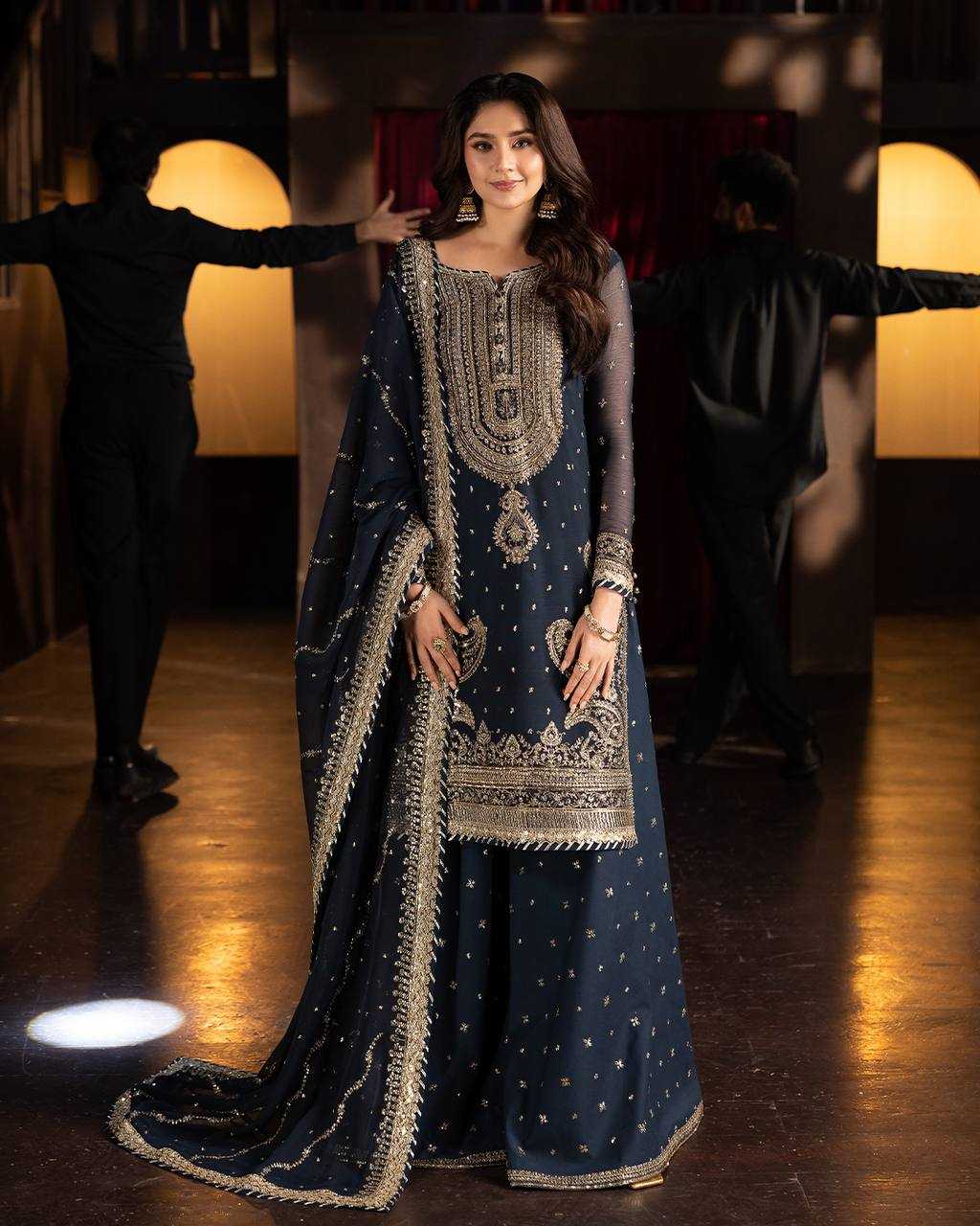 Ynf Faux Georgette KESH499 422 Suits & Dresses Wholesale Sharara Salwar Suits Designer Suits Manufacturer