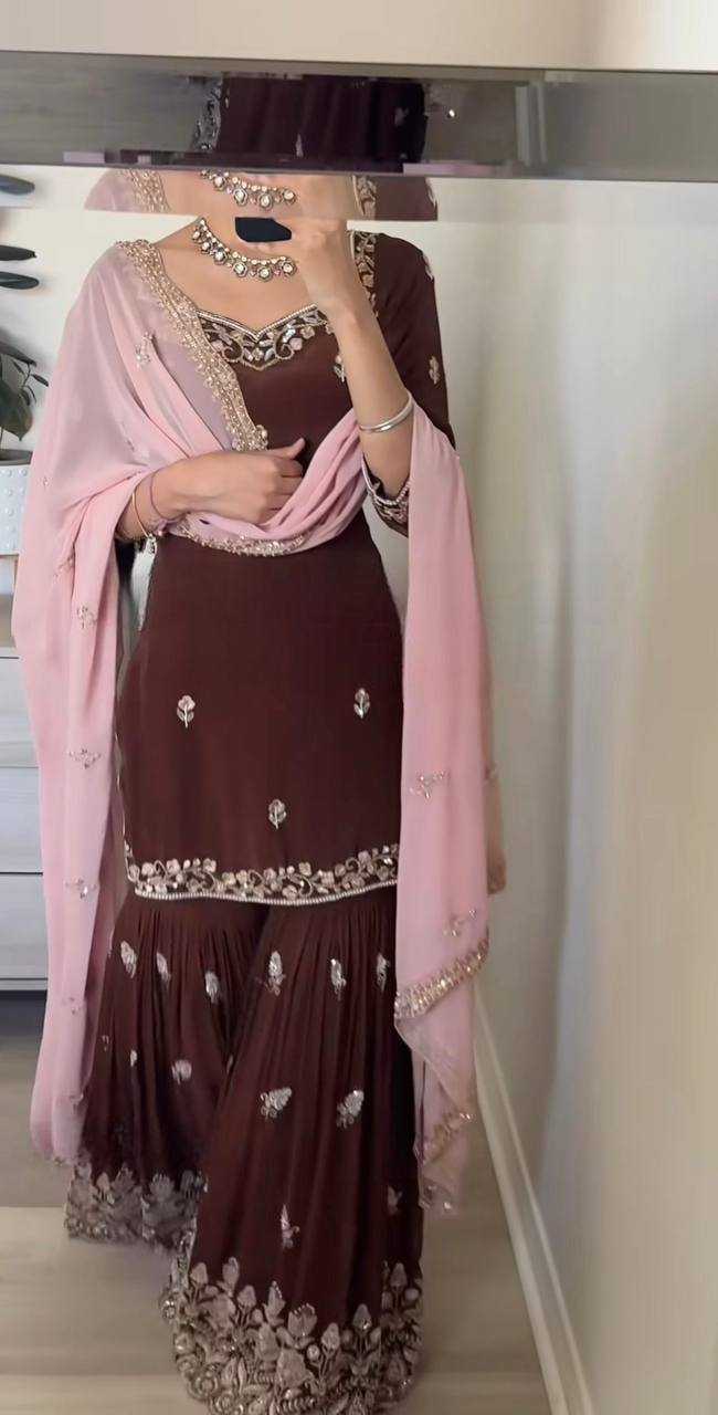 Ynf Faux Georgette KESH499 5279 Suits & Dresses Wholesale Ladies Suits Sharara Salwar Suits Embroidery Suits Wedding guest dresses Manufacturer