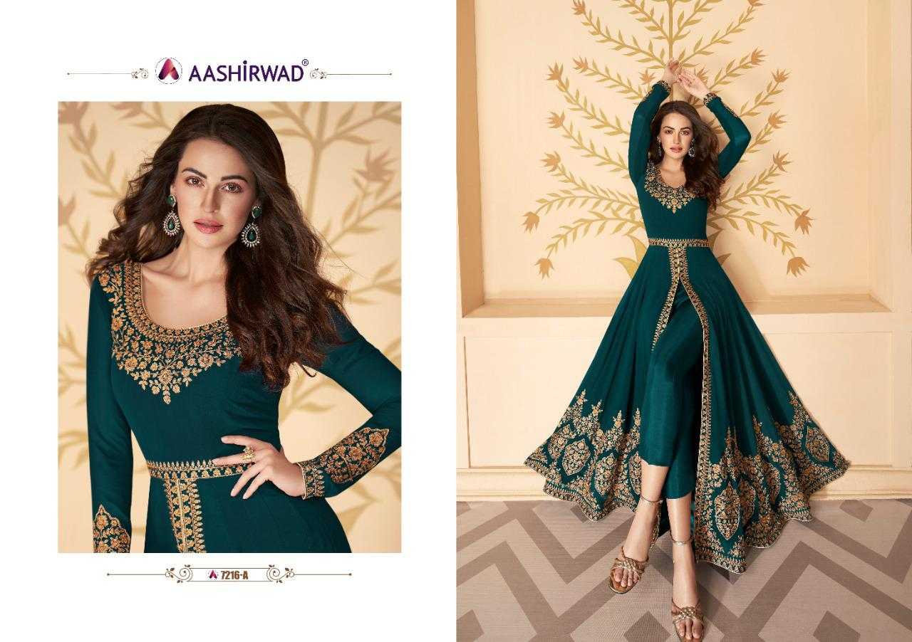 Ynf Faux Georgette KESH504 7216 Suits & Dresses Wedding Collections Festive Collections Wholesale Embroidery Suits Georgette Suit Semi Stitched Suits Manufacturer