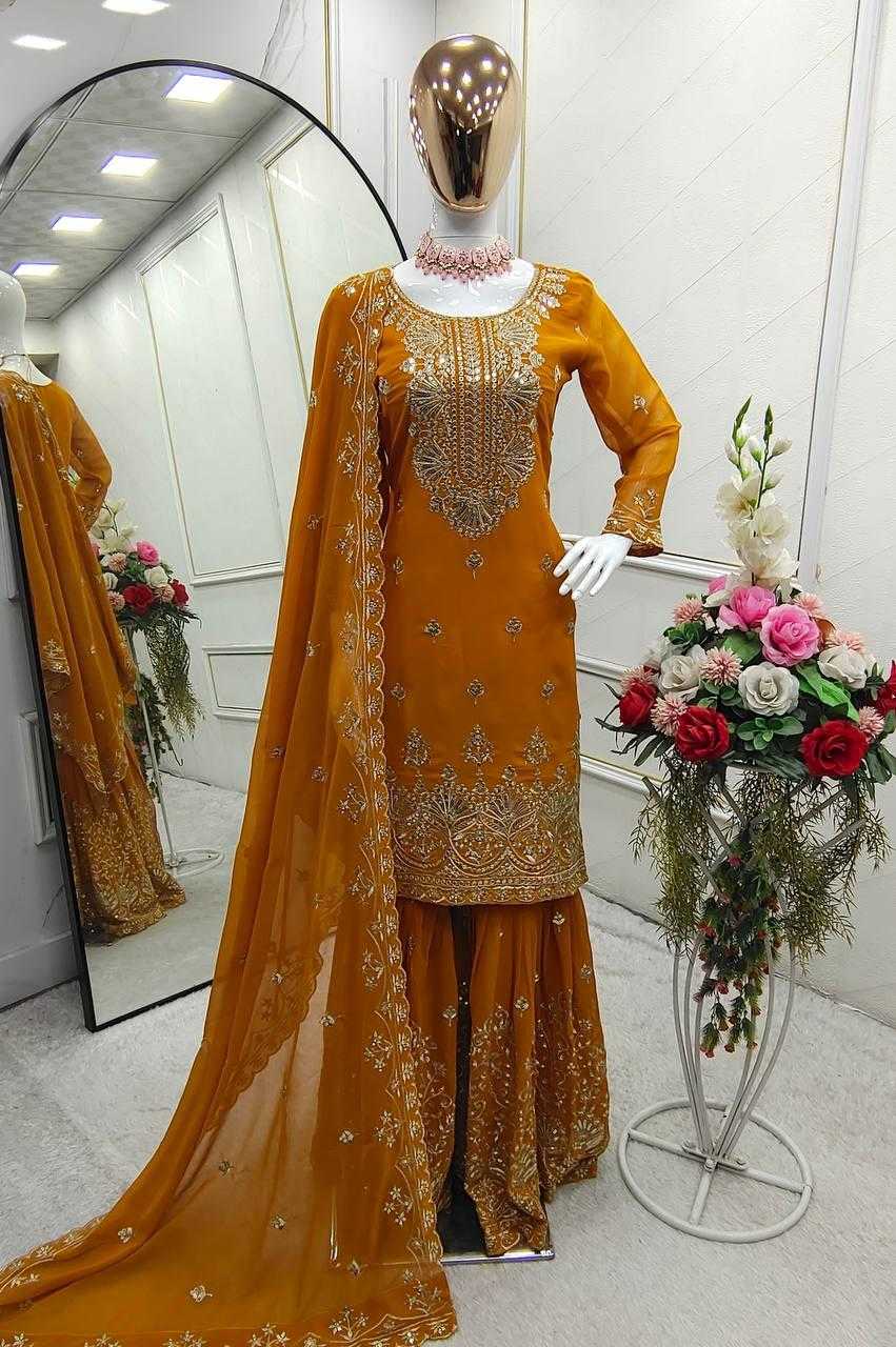 Ynf Faux Georgette KESH506 1171 Suits & Dresses Wholesale Ladies Suits Embroidery Suits Designer Suits Manufacturer