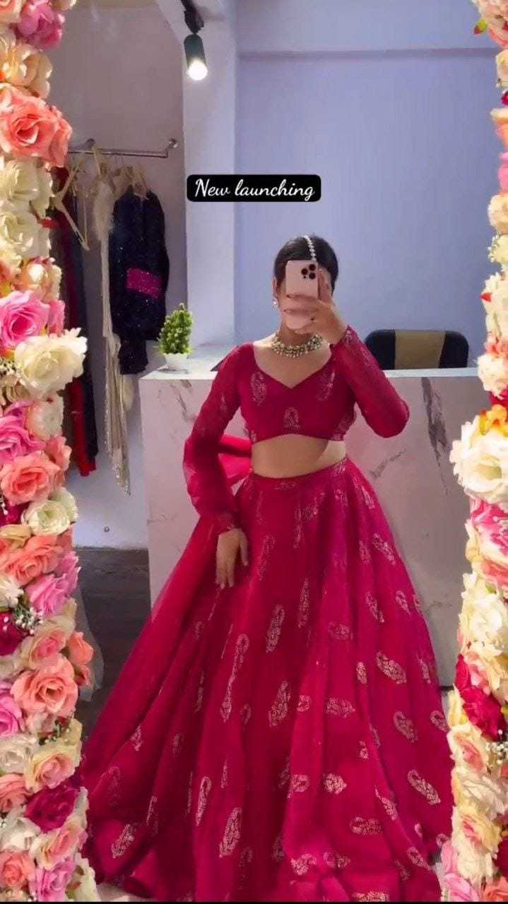 Ynf Faux Georgette RIN157 1064 Lehengas Wedding Collections Plus Size Collections Wholesale Designer Lehenga Printed Lehenga Georgette Lehenga Manufacturer