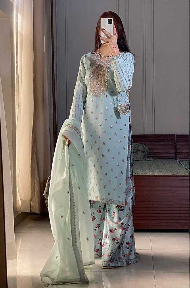 Ynf Faux Georgette RIN197 4811 Suits & Dresses Wholesale Party wear suits Bridal Suits Designer Suits Manufacturer