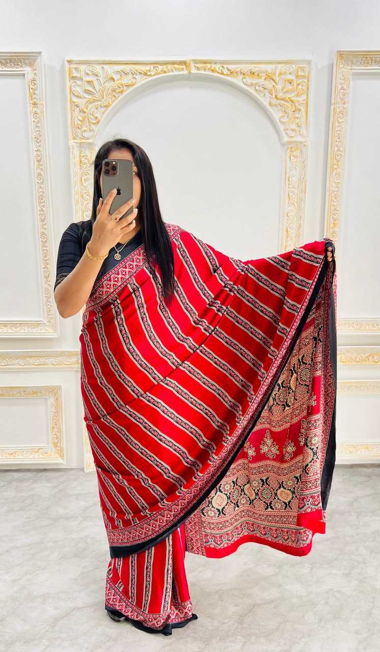 Ynf Gajji Silk RIN207 2205 Sarees Wedding Collections Festive Collections Wholesale Printed Sarees Silk Sarees Sarees With Blouse Manufacturer
