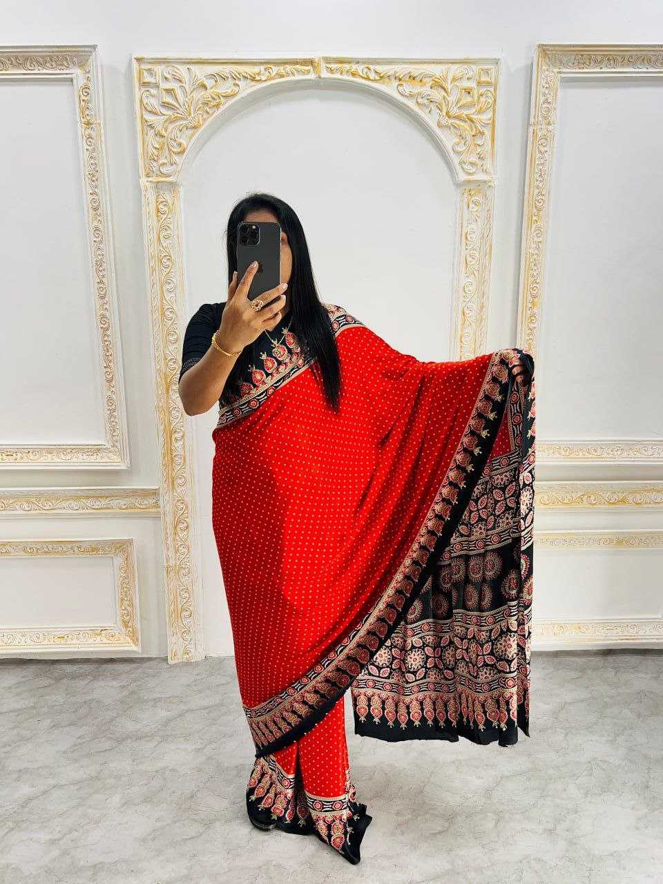 Ynf Gajji Silk RIN207 2235 Sarees Wedding Collections Festive Collections Wholesale Printed Sarees Silk Sarees Sarees With Blouse Manufacturer