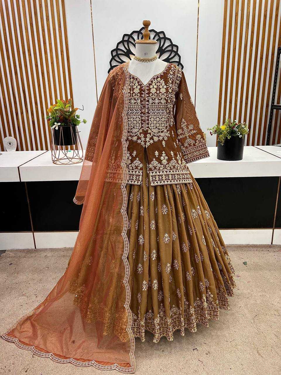 Ynf Georgette KESH499 5166 Lehengas Wedding Collections Wholesale Designer Lehenga Mehendi Outfits Manufacturer