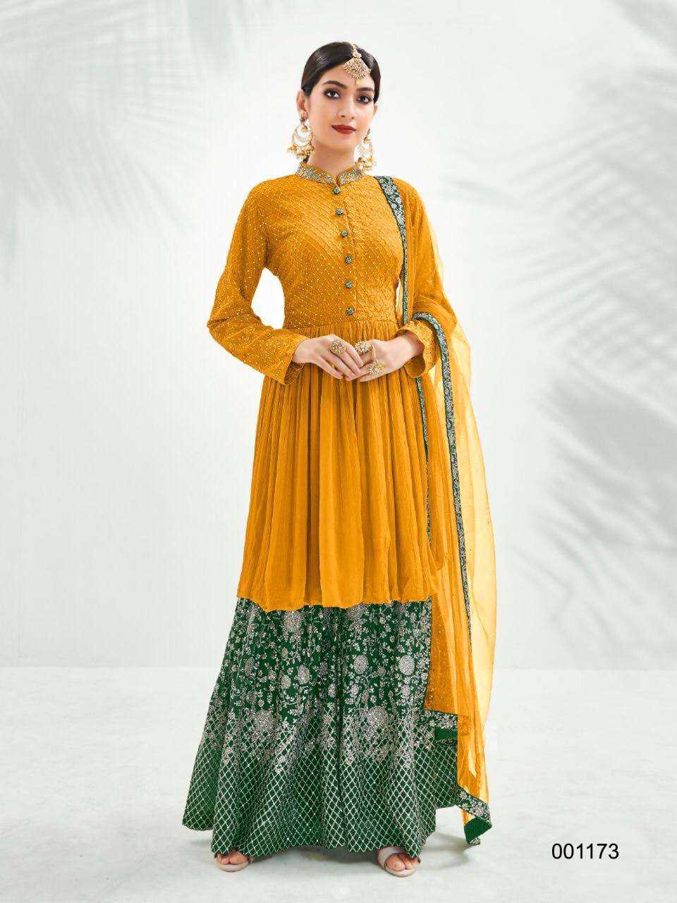 Ynf Georgette KESH504 1173 Suits & Dresses Wholesale Anarkali Suits Semi Stitched Suits Semi-Stitched Suits Manufacturer