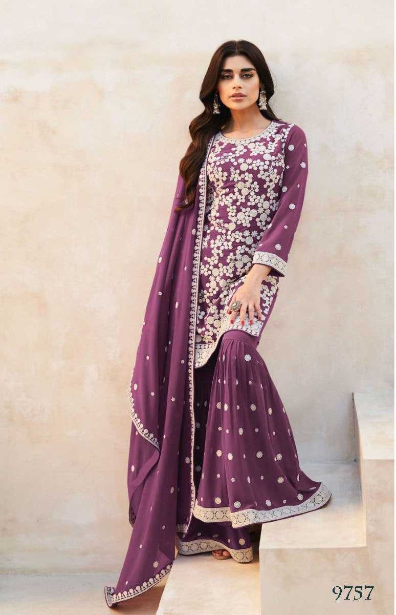 Ynf Georgette KESH504 9757 Suits & Dresses Wholesale Ladies Suits Embroidery Suits Georgette Suit Manufacturer