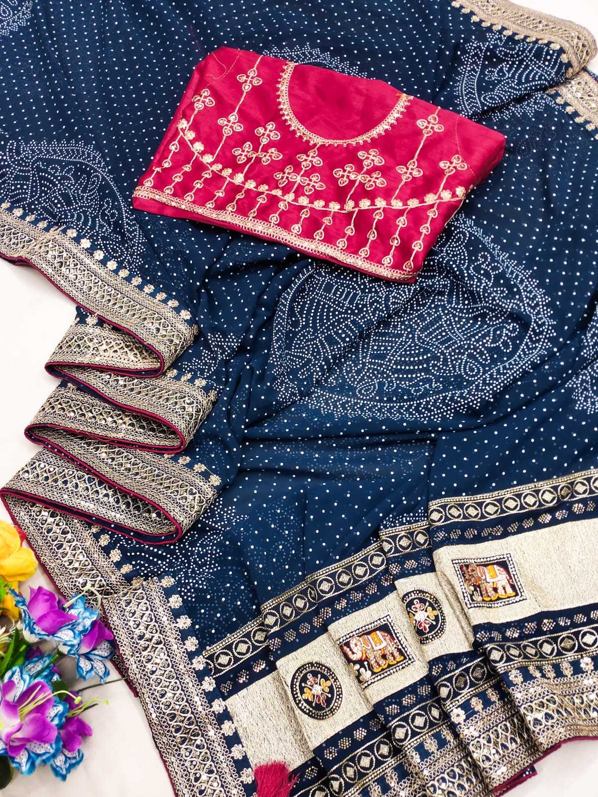Ynf Georgette KESH514 102 Sarees Wholesale Designer Sarees Party Wear Sarees Fancy Sarees Manufacturer