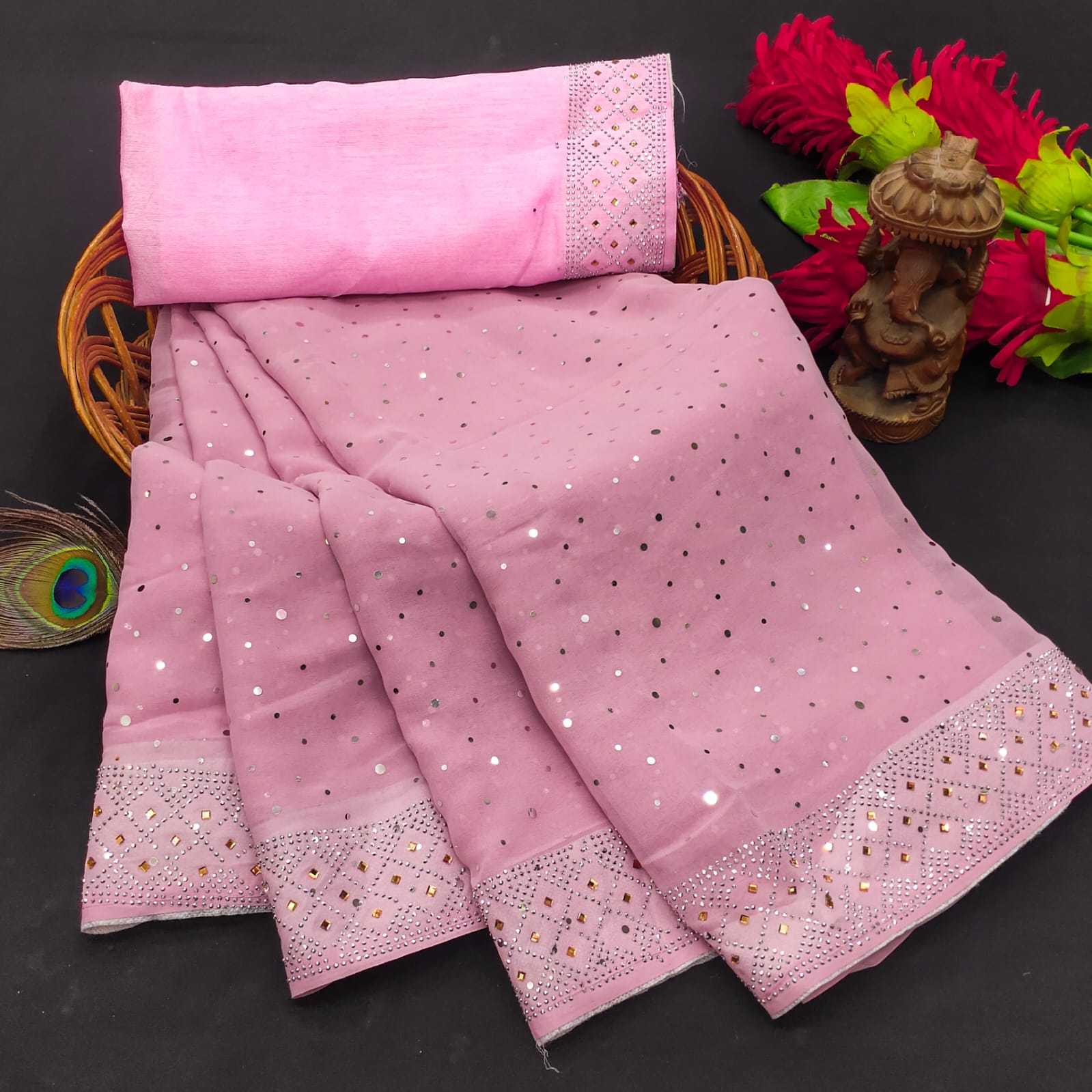Ynf Georgette KESH514 106 Sarees Wholesale Designer Sarees Party Wear Sarees Fancy Sarees Manufacturer