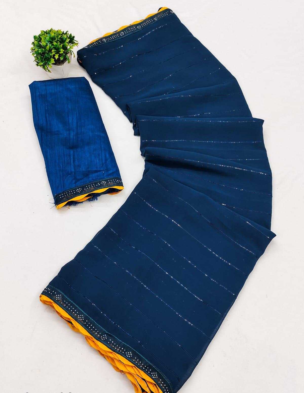 Ynf Georgette KESH514 118 Sarees Wholesale Designer Sarees Party Wear Sarees Fancy Sarees Manufacturer