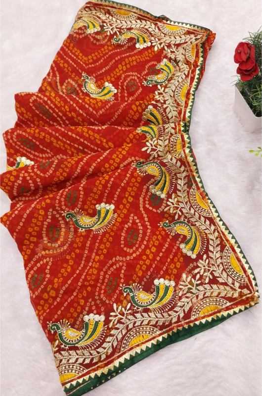 Ynf Georgette KESH514 127 Sarees Wholesale Designer Sarees Party Wear Sarees Fancy Sarees Manufacturer