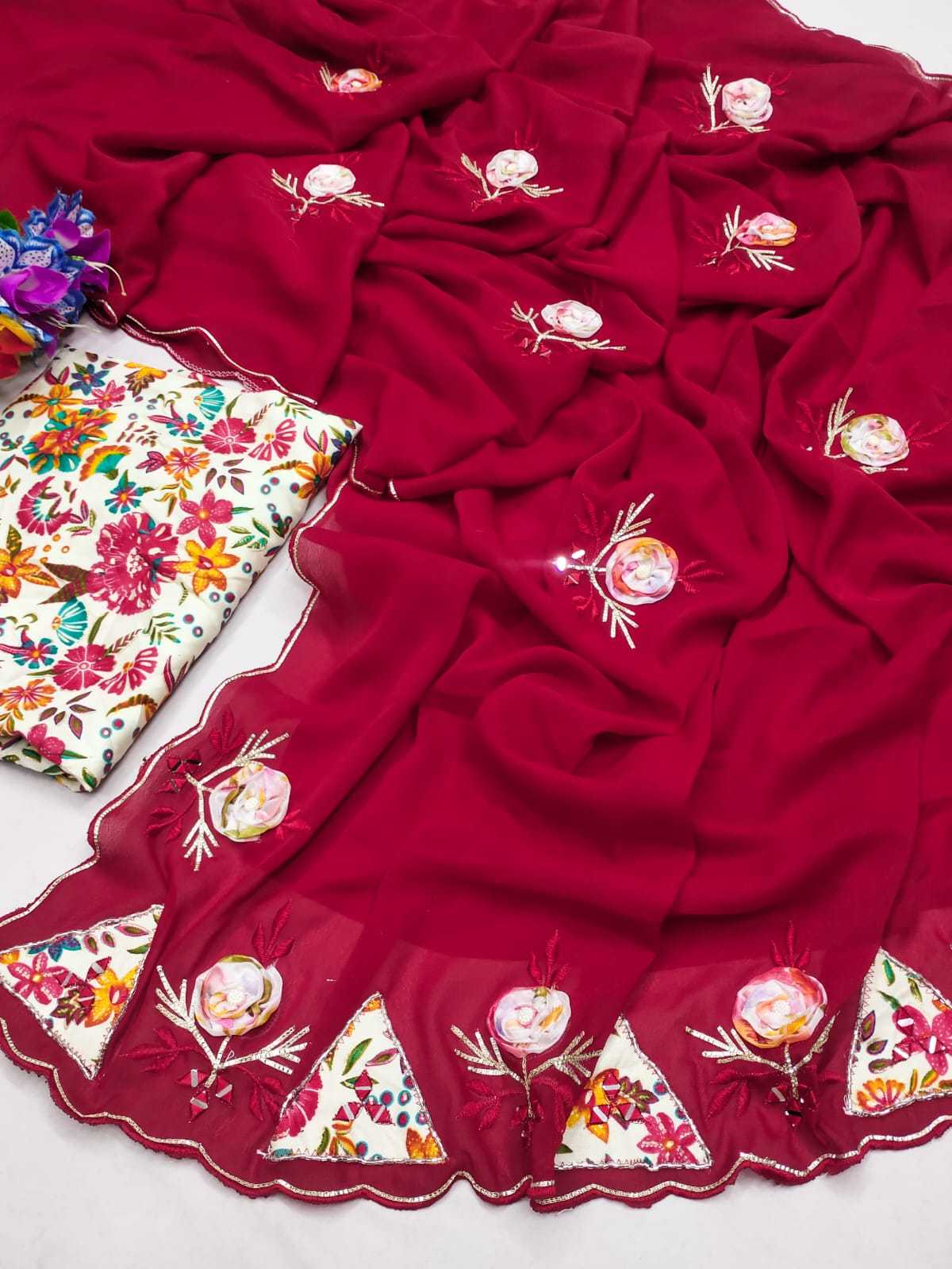 Ynf Georgette KESH514 137 Sarees Wholesale Designer Sarees Party Wear Sarees Georgette Sarees Manufacturer