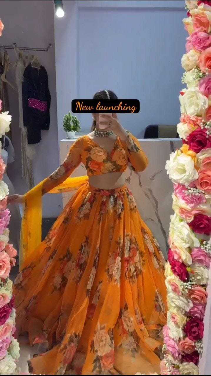 Ynf Georgette RIN157 1066 Lehengas Plus Size Collections Wholesale Designer Lehenga Wedding Lehenga Georgette Lehenga Manufacturer