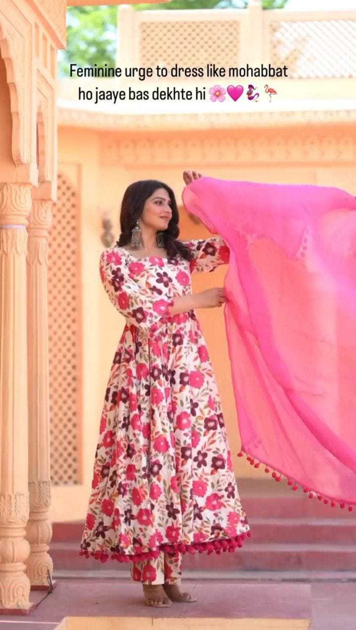 Ynf Georgette RIN157 186 Gowns Wedding Collections Plus Size Collections Wholesale Printed Gowns Georgette Gown Designer Gowns Manufacturer