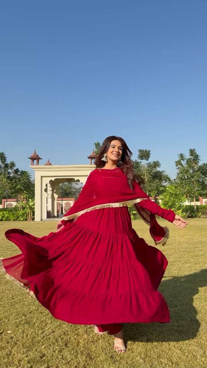 Ynf Georgette RIN157 2064 Gowns Wedding Collections Plus Size Collections Wholesale Party Gowns Georgette Gown Wedding Gown Manufacturer