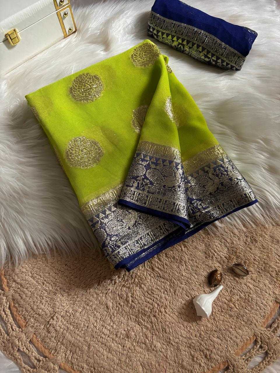Ynf Georgette RIN178 327 Sarees Wedding Collections Festive Collections Wholesale Designer Sarees Georgette Sarees Zari Border Sarees Manufacturer