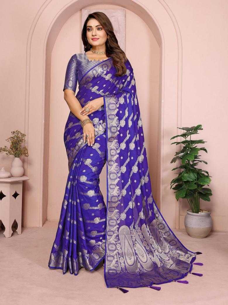 Ynf Georgette RIN183 GRUHINI Silk Sarees Wedding Collections Festive Collections Wholesale Banarasi Silk Sarees Soft Silk Sarees Designer Silk Sarees Manufacturer