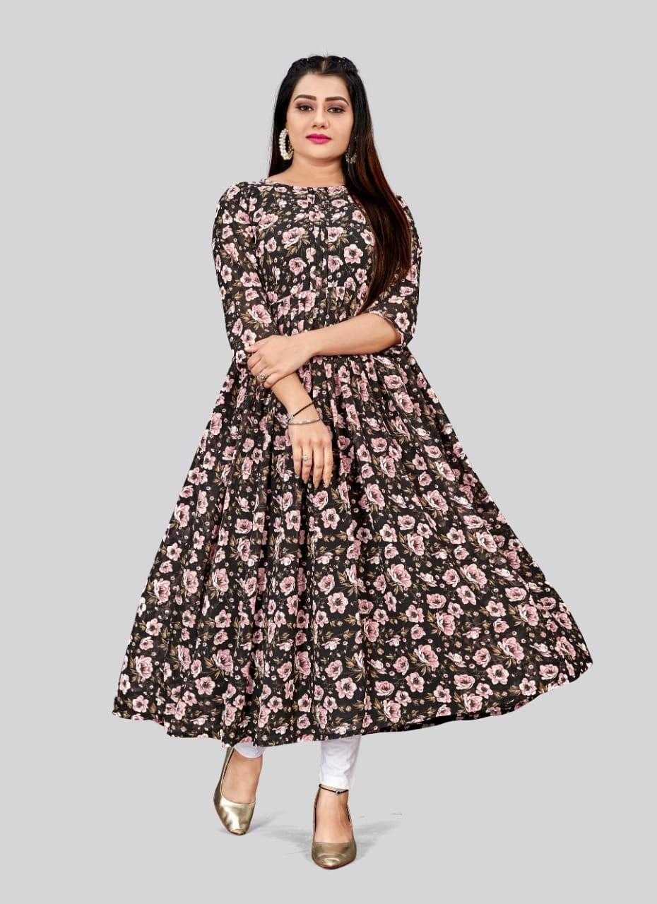 Ynf Georgette RIN190 Kashish Setwise Collections Wholesale Kurtis Catalogs Manufacturer