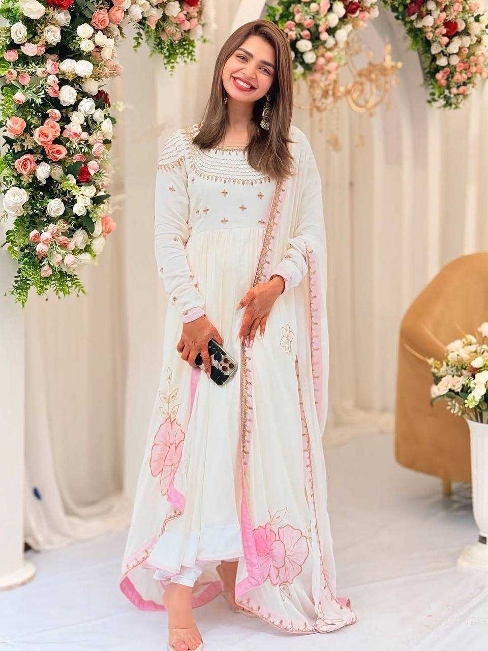 Ynf Georgette RIN197 4807 Suits & Dresses Wholesale Party wear suits Bridal Suits Designer Suits Manufacturer