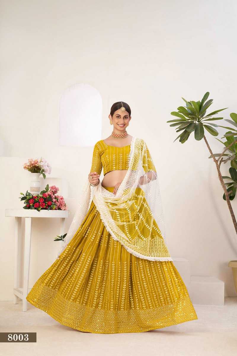 Ynf Georgette RIN227 8003 Lehengas Wedding Collections Festive Collections Wholesale Georgette Lehenga Lehenga With Blouse Wedding Outfits Manufacturer