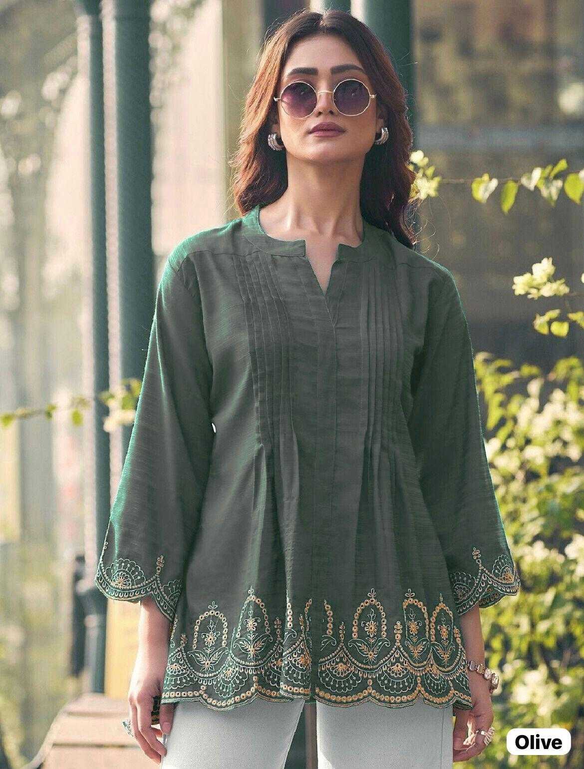 Ynf Heavy Rayon RIN190 ff Setwise Collections Wholesale Kurtis Catalogs Manufacturer