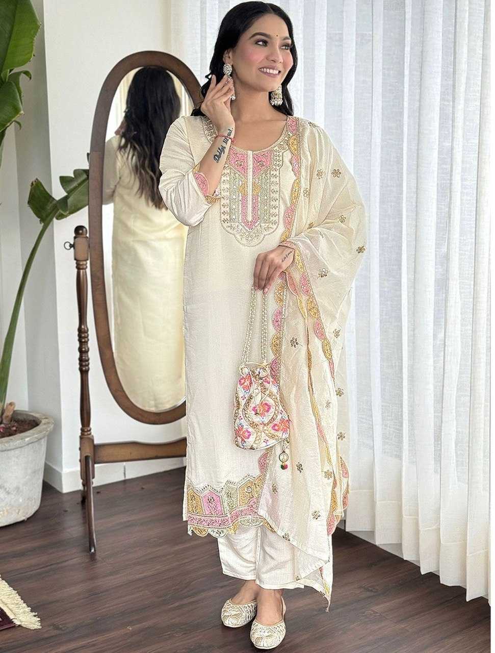 Ynf Heavy Roman Silk KESH510 1010 Kurti Plus Size Collections Wholesale Designer Kurtis Embroidered Kurtis Manufacturer