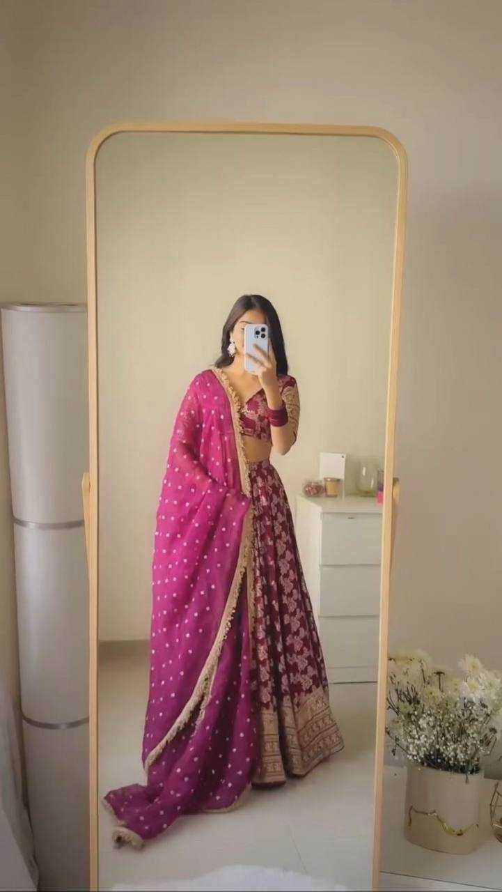 Ynf Jacquard RIN162 335 Lehengas Wedding Collections Festive Collections Wholesale Designer Lehenga Choli Lehenga With Dupatta Sequins Lehenga Manufacturer