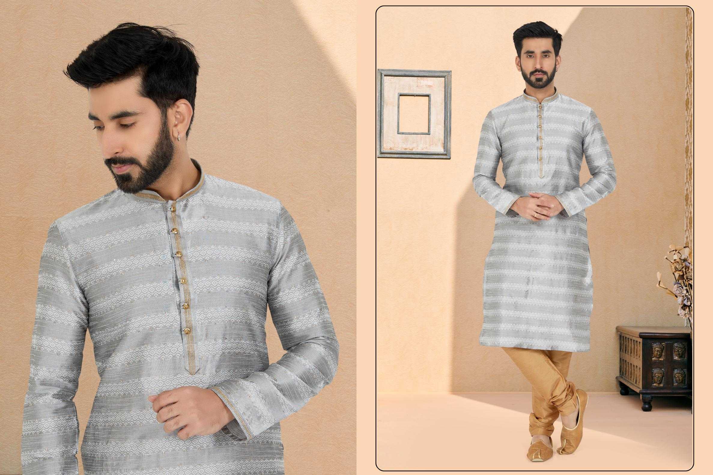Ynf Jacquard RIN223 3071B Mens Wear Wholesale Mens Kurtas Mens Kurta Pyjama Men Wedding kurta Manufacturer