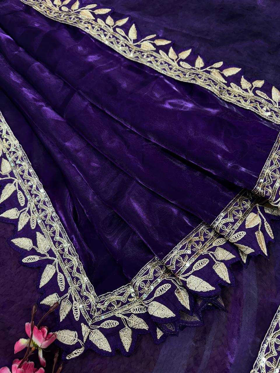 Ynf Jimmy Choo KESH151 5468 Sarees Wholesale Jimmy Choo Sarees Party Wear Sarees Embroidered Sarees Manufacturer