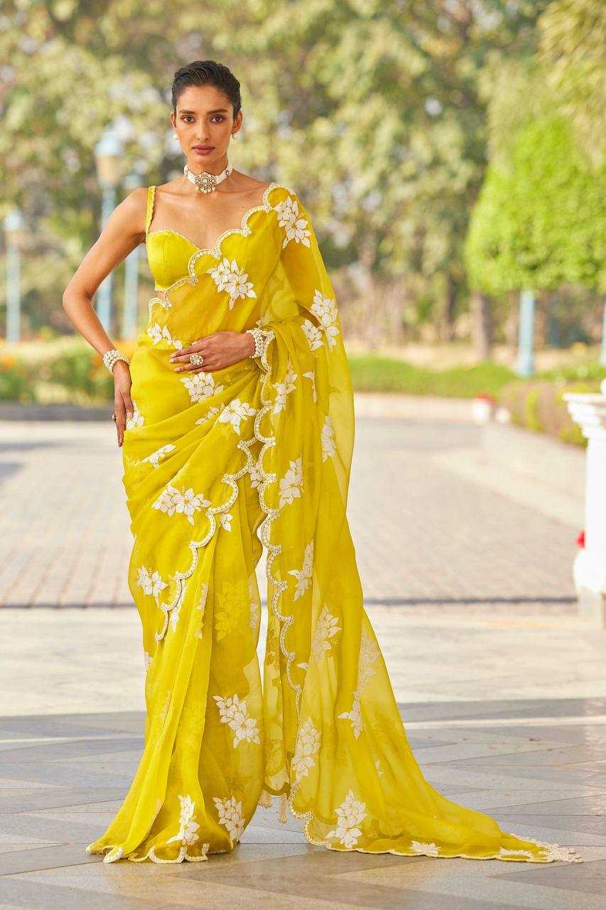 Ynf Jimmy Choo RIN131 398 Sarees Wedding Collections Festive Collections Wholesale Jimmy Choo Sarees Sequence Sarees Embroidered Sarees Manufacturer