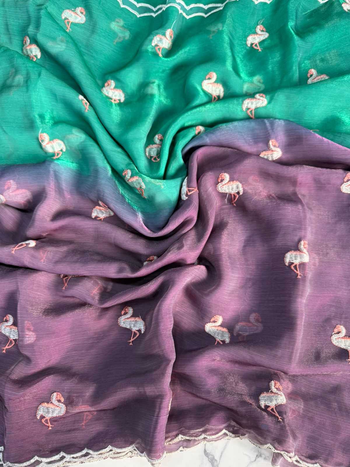 Ynf Jimmy Choo RIN178 batakh Sarees Wedding Collections Festive Collections Wholesale Designer Sarees Jimmy Choo Sarees Embroidered Sarees Manufacturer