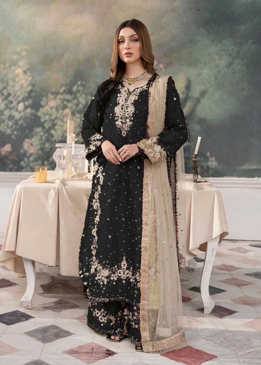 Ynf Jimmy Choo RIN232 81 Suits & Dresses Wholesale Embroidery Suits Party wear suits Manufacturer