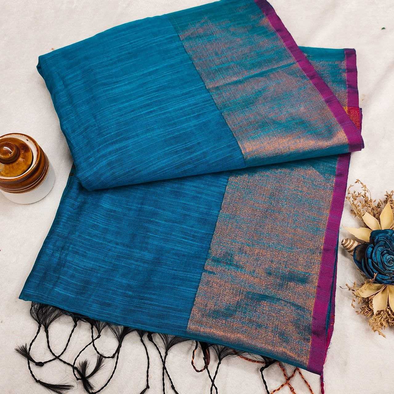 Ynf Khadi Cotton RIN216 brahmastra Sarees Wedding Collections Festive Collections Wholesale Zari Border Sarees Cotton Sarees Sarees With Blouse Manufacturer