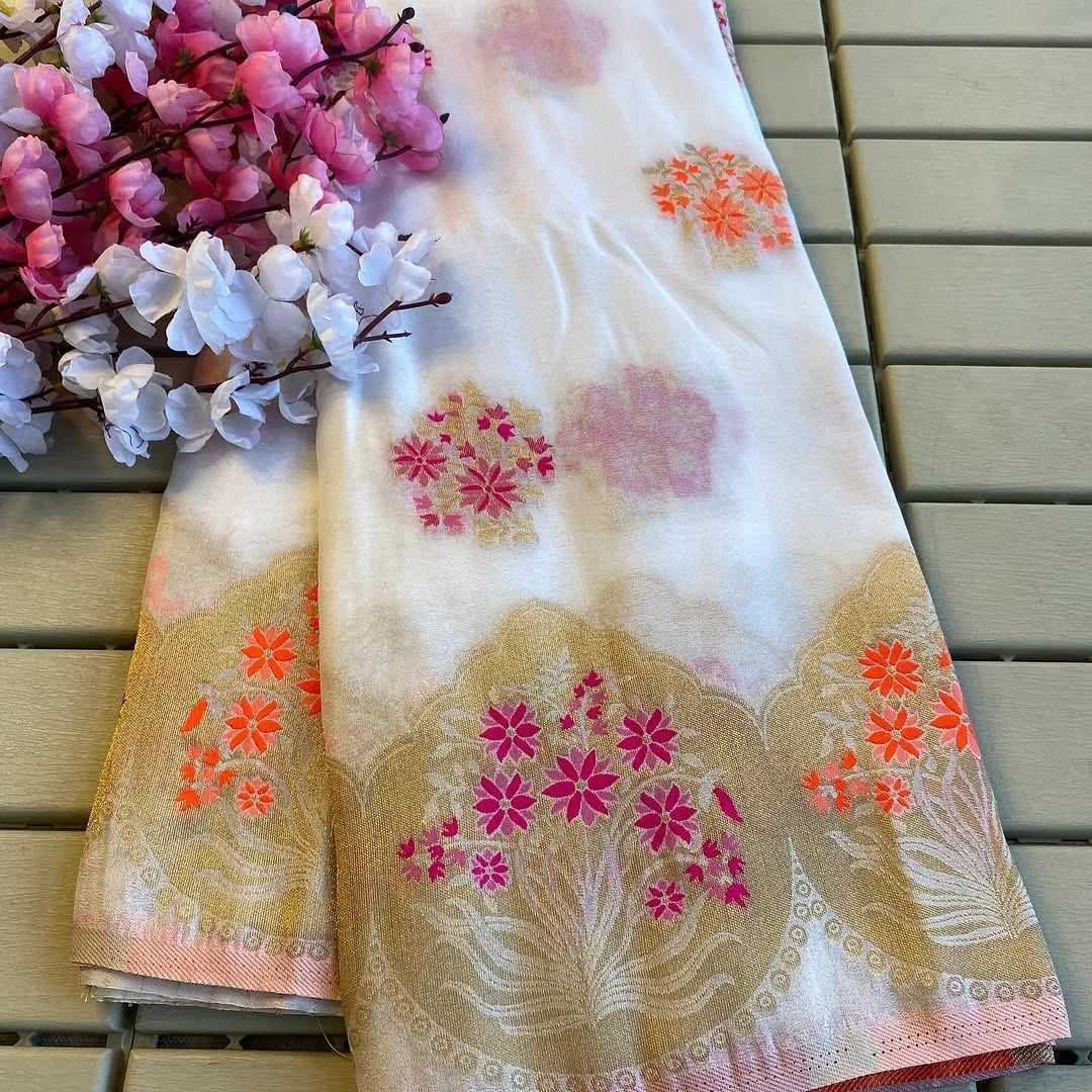 Ynf Khadi KESH484 scalloped Silk Sarees Wedding Collections Wholesale Khadi Silk Sarees Designer Silk Sarees Silk Sarees For Weddings Manufacturer