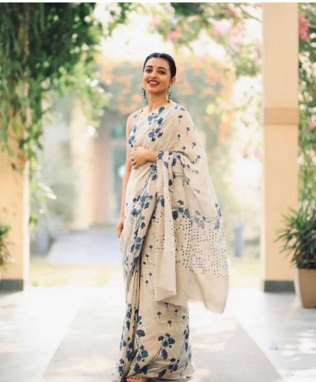 Ynf Linen KESH495 301 Sarees Wedding Collections Festive Collections Wholesale Printed Sarees Linen Sarees Sarees With Blouse Manufacturer