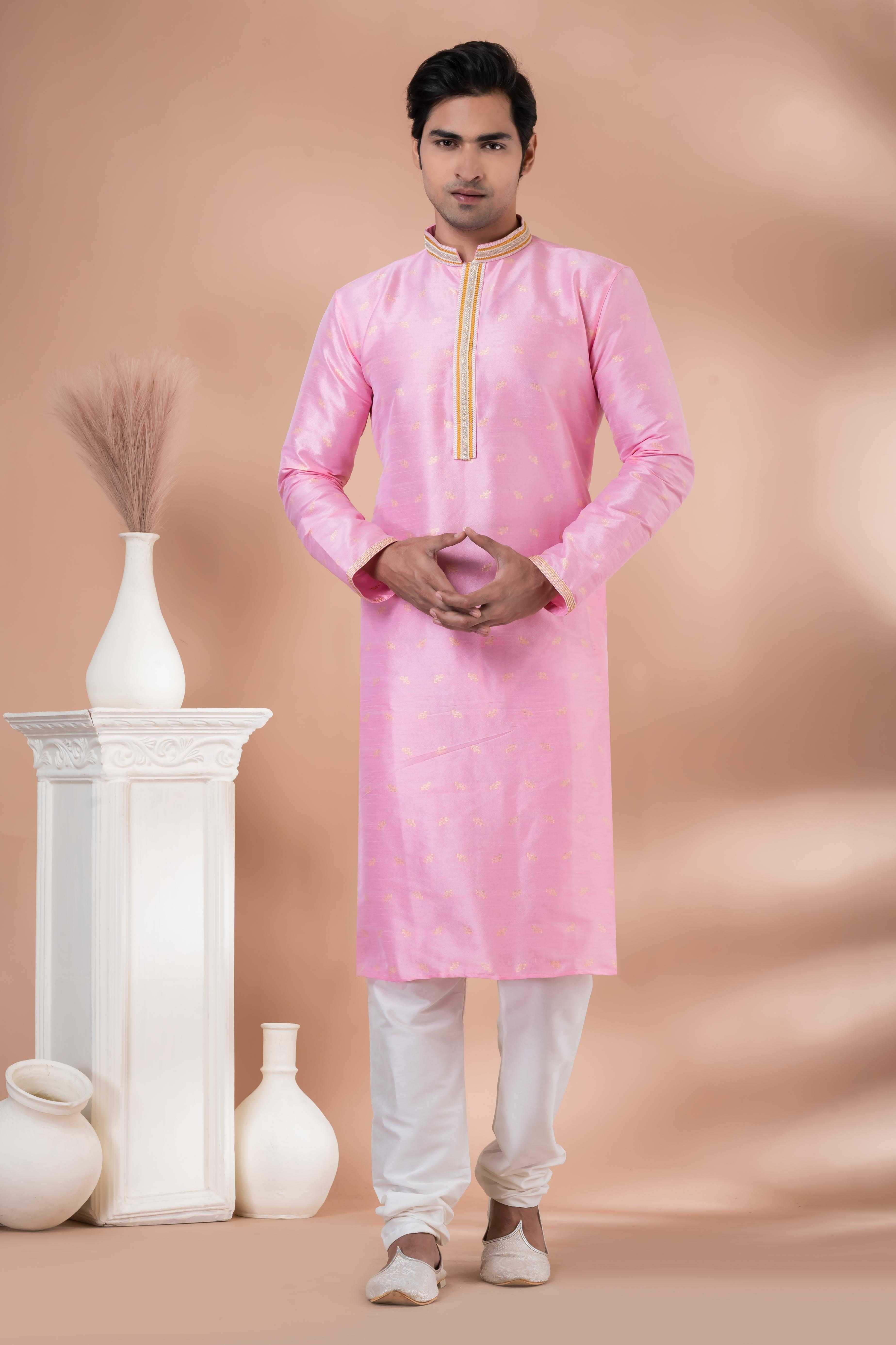 Ynf Mulberry RIN223 3364C Mens Wear Wholesale Mens Kurtas Mens Kurta Pyjama Men Wedding kurta Manufacturer