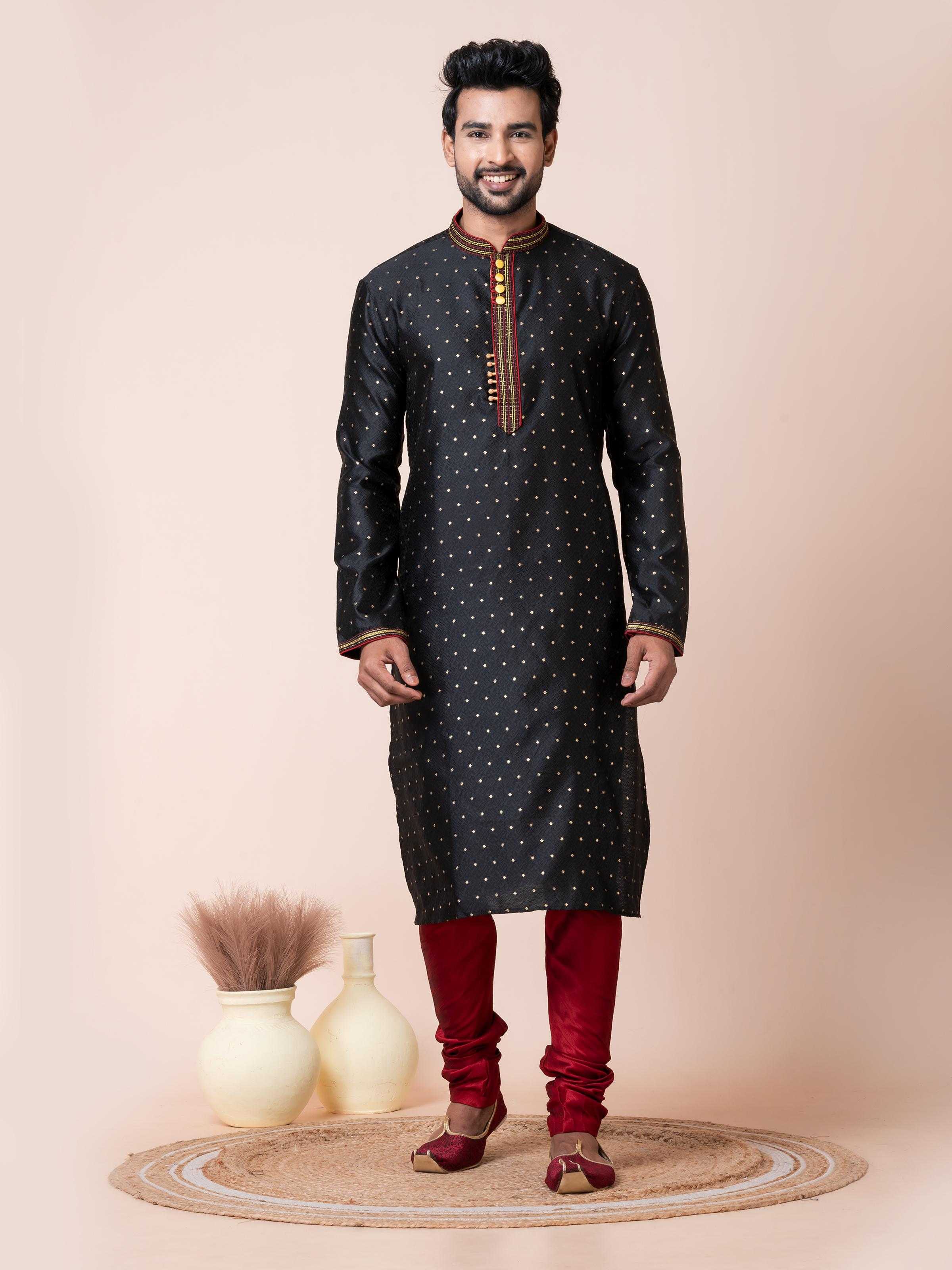 Ynf Mulberry RIN223 3488A Mens Wear Wholesale Mens Kurtas Mens Kurta Pyjama Men Wedding kurta Manufacturer