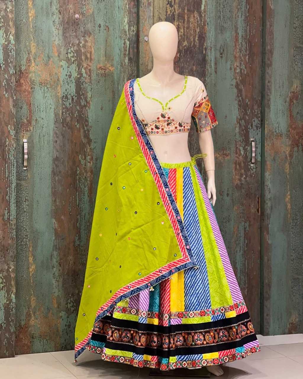 Ynf Muslin Cotton RIN222 279 Lehengas Wholesale Fancy Lehenga Rajwada Lehenga Printed Lehenga Manufacturer