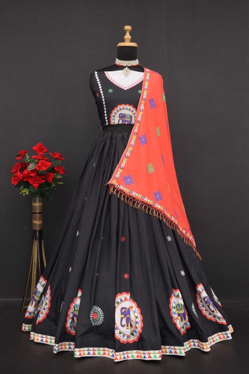 Ynf Muslin Cotton RIN222 282 Lehengas Wedding Collections Festive Collections Wholesale Printed Lehenga Designer Lehenga Choli Lehenga With Dupatta Manufacturer