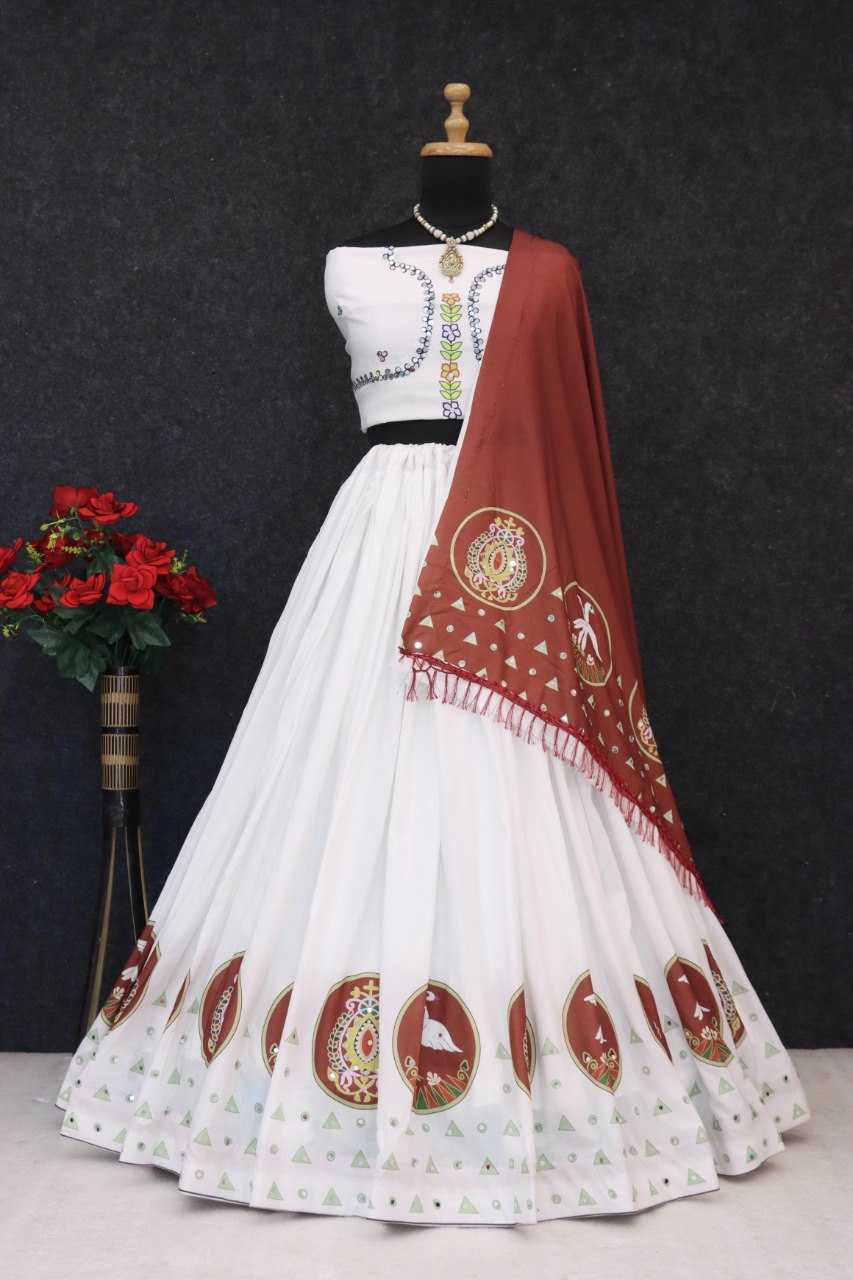 Ynf Muslin Cotton RIN222 289 Lehengas Wedding Collections Festive Collections Wholesale Printed Lehenga Lehenga With Blouse Wedding Outfits Manufacturer