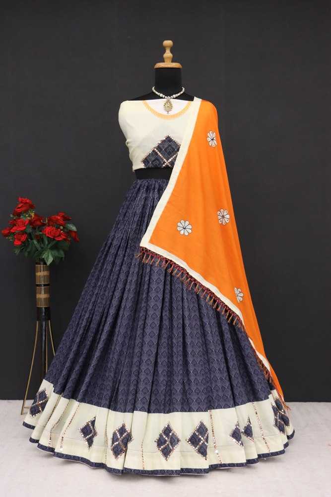 Ynf Muslin Cotton RIN222 297 Festive Collections Wholesale Navratri Chaniya Choli Manufacturer