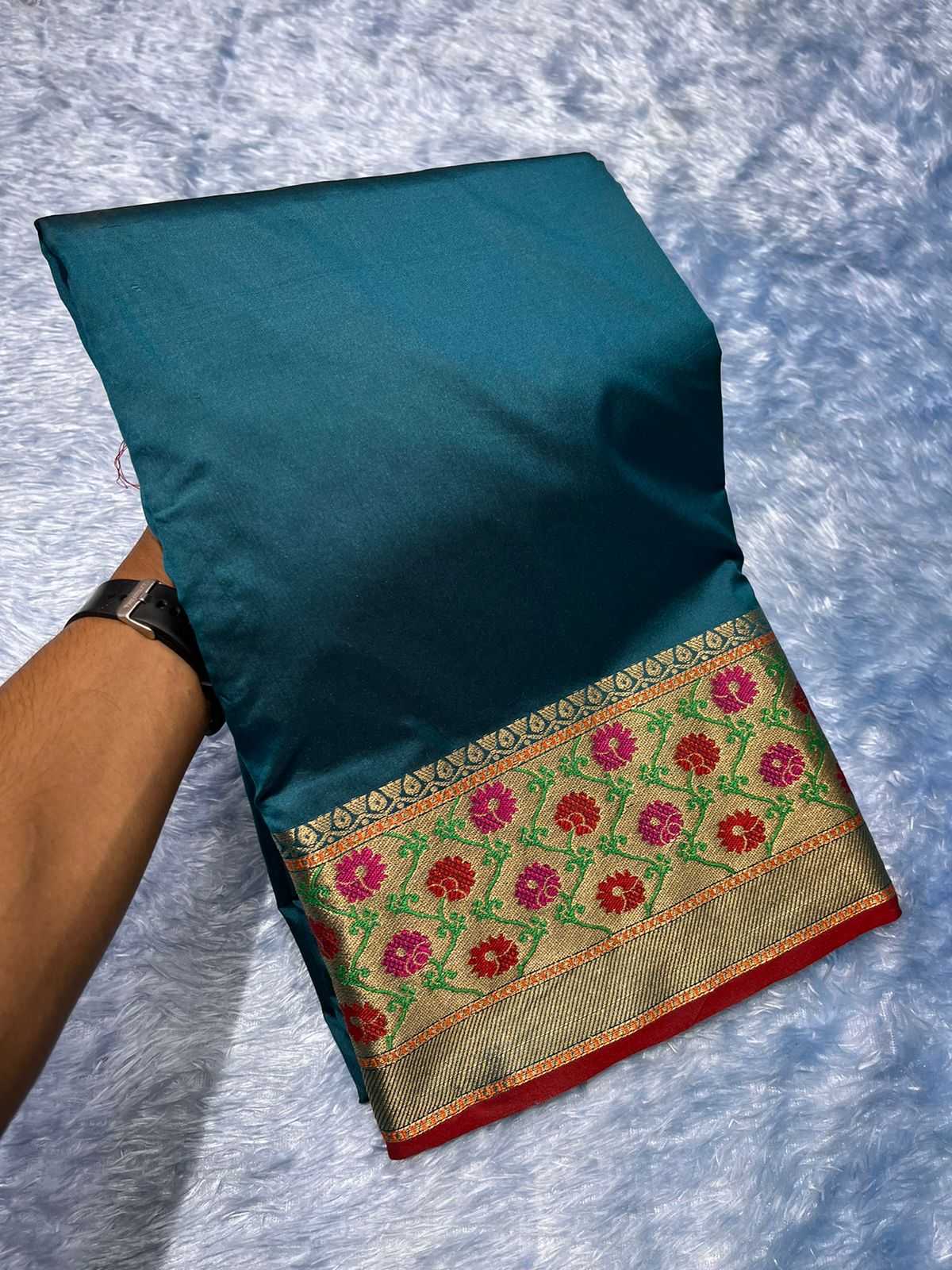 Ynf Mysore Silk RIN203 Semi-Mysore Silk Sarees Wedding Collections Festive Collections Wholesale Mysore Silk Sarees Traditional Silk Sarees Designer Silk Sarees Manufacturer