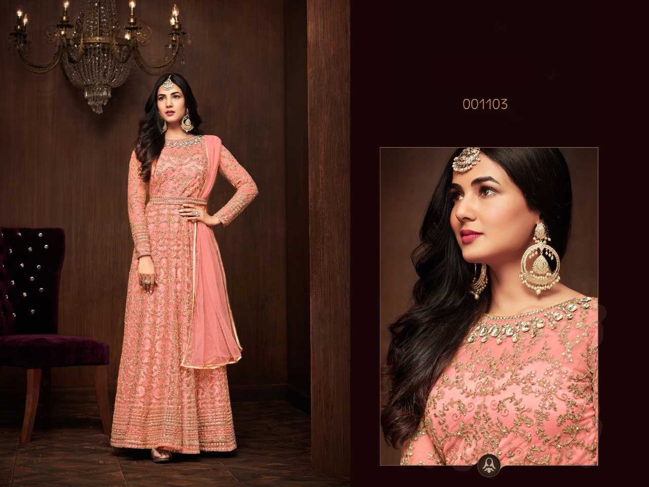 Ynf Net KESH504 1103 Suits & Dresses Wholesale Anarkali Suits Semi Stitched Suits Semi-Stitched Suits Manufacturer