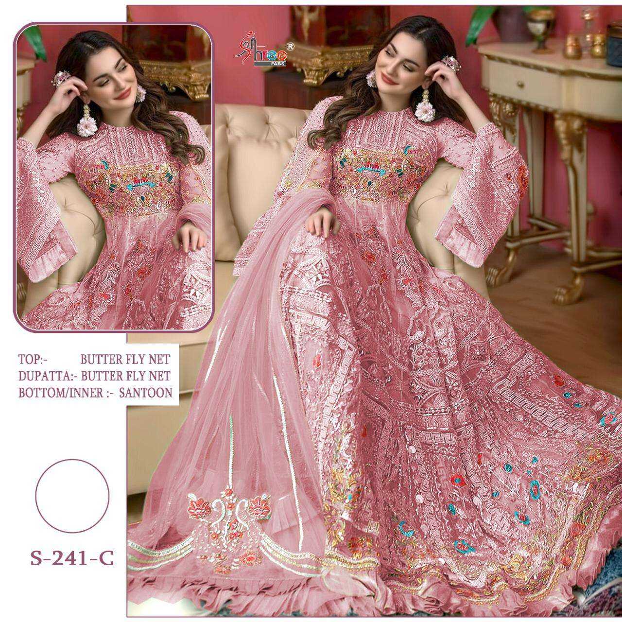Ynf Net KESH504 241 Gowns Wholesale Embroidery Gowns Long Gowns Net Gowns Manufacturer