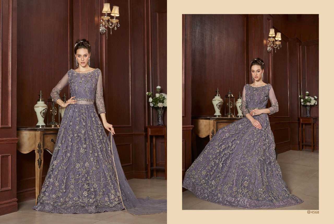 Ynf Net KESH504 4568 Gowns Wedding Collections Festive Collections Wholesale Net Gowns Designer Gowns Sequin Gowns Manufacturer