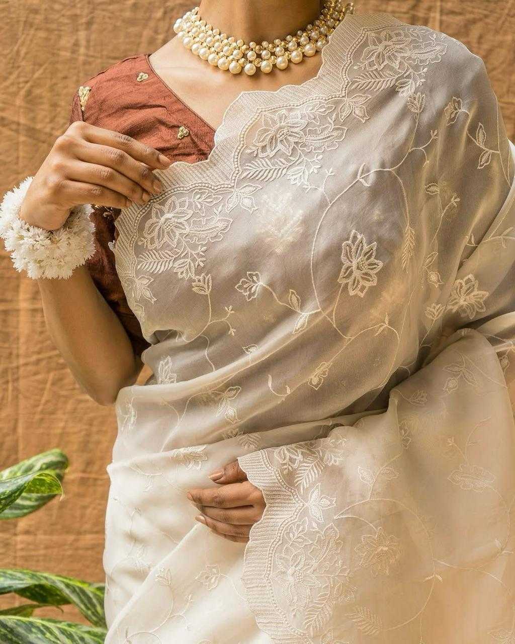 Ynf Organza RIN164 Elegance meets Sarees Wedding Collections Festive Collections Wholesale Designer Sarees Organza Sarees Onam Collections Manufacturer